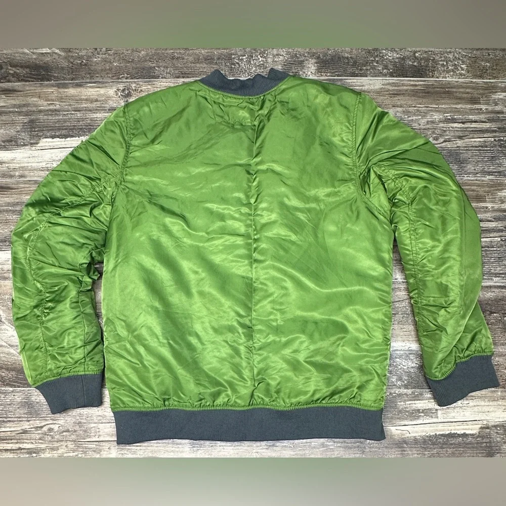 Buffalo David Bitton Coat Olive MA-1 Bomber Jacket Women’s XXL GUC - Picture 3 of 8